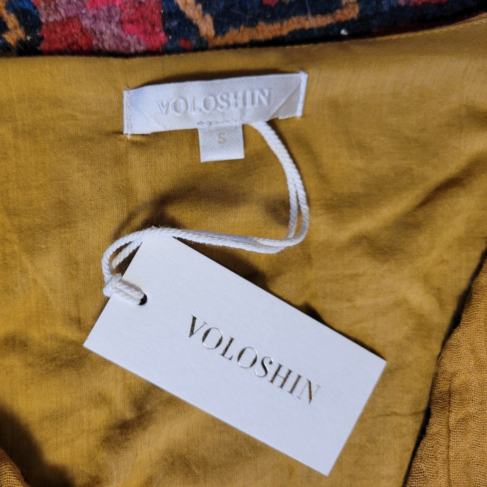 SOLD - NWT Voloshin Louisa Gauze Wrap Dress - S - Picture 5 of 7